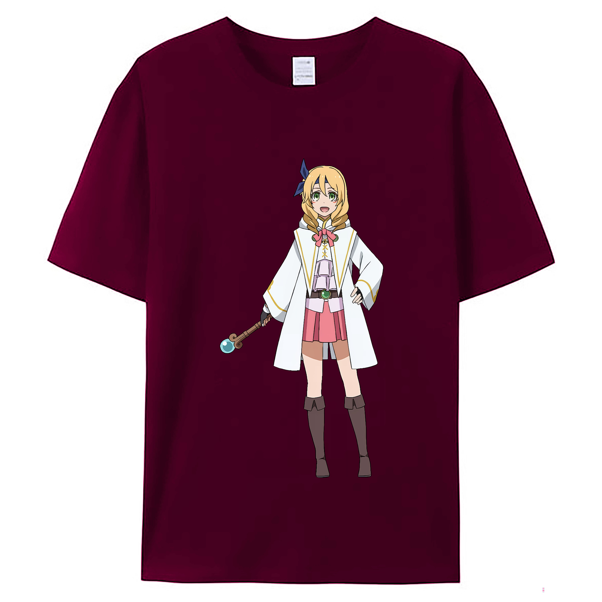 （画像用） 転スラ Regarding Reincarnated to Slime レディースカジュアルプリントTシャツ（綿100％）